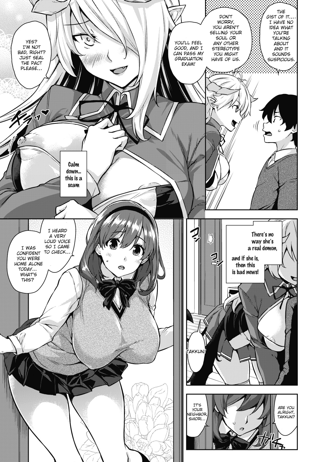 Hentai Manga Comic-Devil Highschooler! -Creating a Harem With a Devil App-Read-6